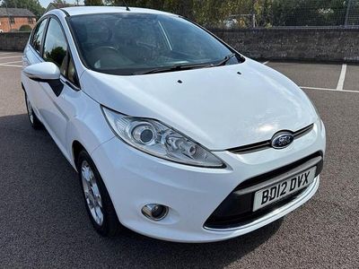 White Used 2012 Ford Fiesta Zetec Hatchback | £3,295 (A bit pricey)