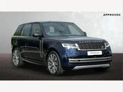 Begagnad Land Rover Range Rover SE 350 HK (257 kW) 2023 Blå SUV