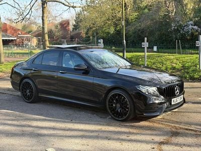 Used Mercedes E220 AMG Line Premium 2017 Black Sedan