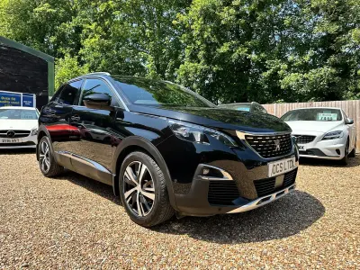 Used Peugeot 3008 GT-line 165 HP (121 kW) 2017 Black SUV