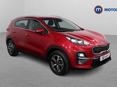 Used Kia Sportage 136 HP (100 kW) 2021 Red SUV