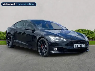 Used Tesla Model S 443 kW (603 HP) 2017 Black Hatchback