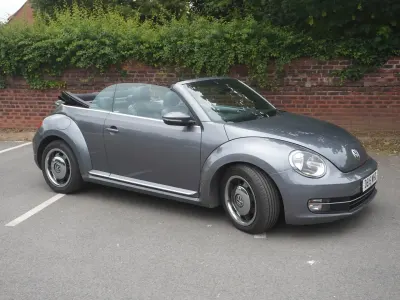 Used VW Beetle Design 140 HP (102 kW) 2015 Grey Hatchback