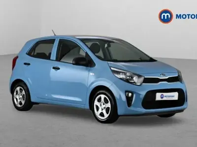 Used Kia Picanto 67 HP (49 kW) 2019 Blue Hatchback