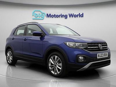 Used VW T-Cross SE 95 HP (69 kW) 2023 Blue SUV