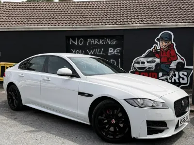 Used Jaguar XF R-Sport 178 HP (130 kW) 2016 White Sedan