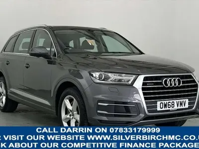 Used Audi Q7 Sport 231 HP (169 kW) 2019 Grey SUV