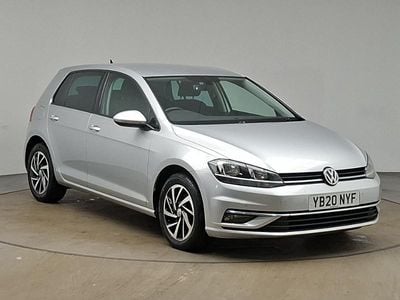Used VW Golf VII Match 115 HP (84 kW) 2020 Silver Hatchback