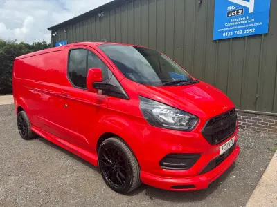 Used Ford Transit Custom S 130 HP (95 kW) 2021 Red Van