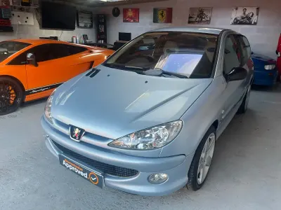 Used Peugeot 206 GTi 140 HP (102 kW) 2005 Silver Hatchback