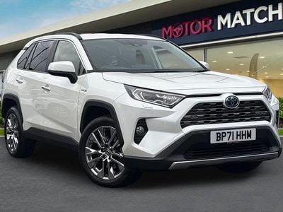 Used Toyota RAV4 Hybrid 2022 White SUV