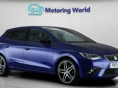 Używany Seat Ibiza FR Sport 110 KM (80 kW) 2021 Niebieski Hatchback
