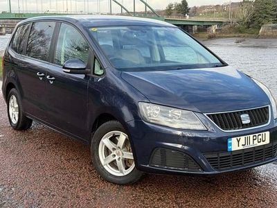 Blue Used 2011 Seat Alhambra Ecomotive MPV | £4,999 (Fair price)