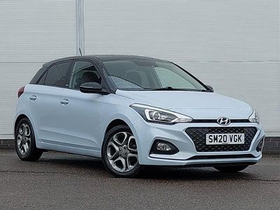Used Hyundai i20 84 HP (61 kW) 2020 Blue Hatchback