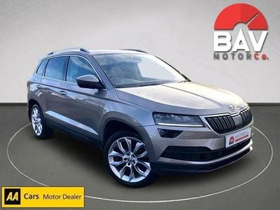 Used Skoda Karoq 150 HP (110 kW) 2018 Beige SUV