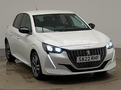 Used Peugeot 208 Allure Premium 100 HP (73 kW) 2022 White Hatchback