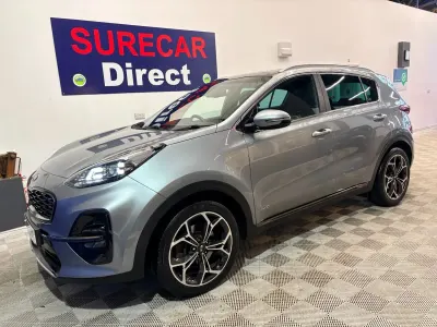 Usado Kia Sportage GT-Line S 136 HP (100 kW) 2019 Prateado SUV