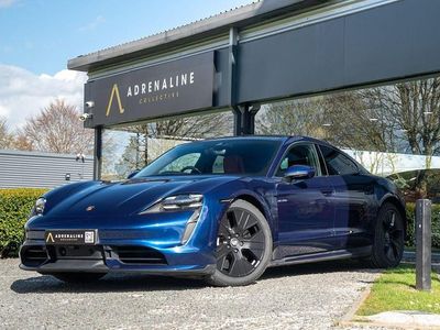 Used Porsche Taycan Performance Package 500 kW (680 HP) 2020 Blue Sedan