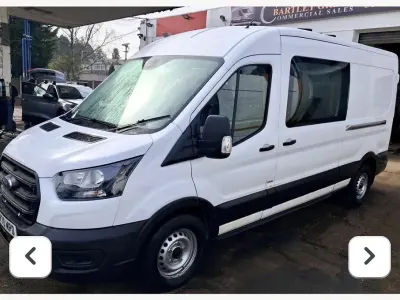 Used Ford Transit 130 HP (95 kW) 2020 White Van