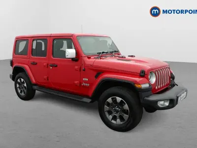 Begagnad Jeep Wrangler Overland 270 HK (198 kW) 2021 Röd SUV