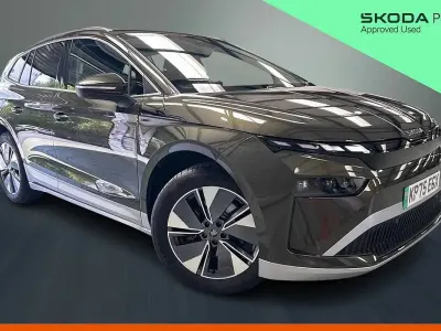 Used Skoda Enyaq iV 110 kW (150 HP) 2025 Olive green metallic SUV