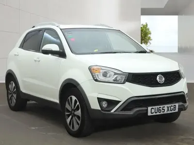 Used SsangYong Korando Limited 149 HP (109 kW) 2015 White SUV