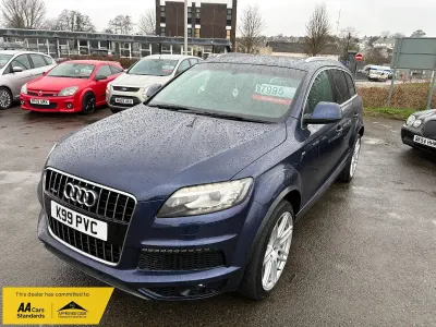 Used Audi Q7 S-Line 2009 Blue SUV