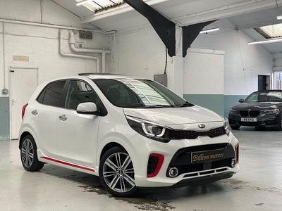 Used Kia Picanto GT-Line S 84 HP (61 kW) 2018 White Hatchback