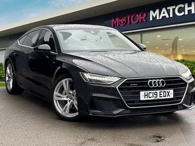 Used Audi A7 Sportback S-Line 231 HP (169 kW) 2019 Black Hatchback