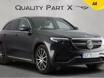 Used Mercedes EQC400 AMG line 300 kW (408 HP) 2020 Grey SUV