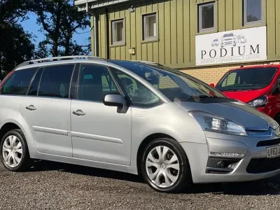 Used Citroën Grand C4 Picasso Platinum 110 HP (80 kW) 2012 Silver MPV