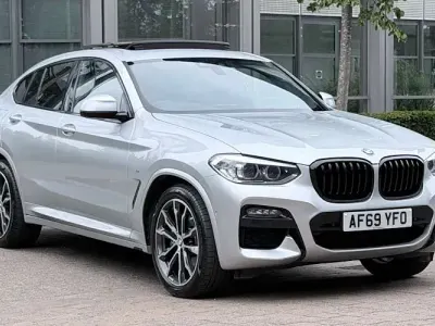 Used BMW X4 M Sport 190 HP (139 kW) 2019 Silver SUV
