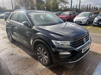 Used VW T-Roc SE 150 HP (110 kW) 2018 Black SUV