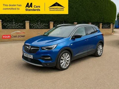 Used Vauxhall Grandland X Ultimate 300 HP (220 kW) 2020 Blue SUV