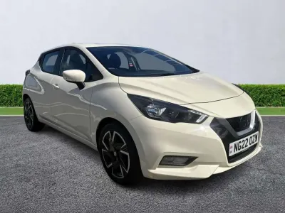 Używany Nissan Micra Acenta 2022 Biały Hatchback