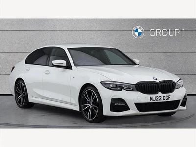 White Used 2022 BMW 330 M Sport Sedan | £27,340 (Good price)