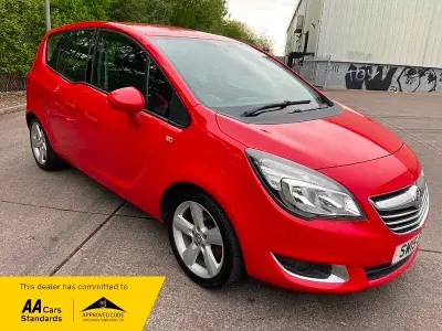 Used Vauxhall Meriva 2015 Red MPV