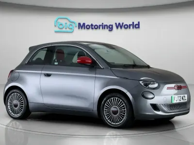 Used Fiat 500e Red 86 kW (118 HP) 2022 Hatchback