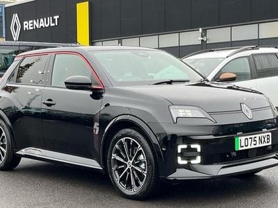 Additional special twotone metallic diamond black + red roof line New 2025 Renault R5 Iconic Hatchback | £23,680 (Fair price)