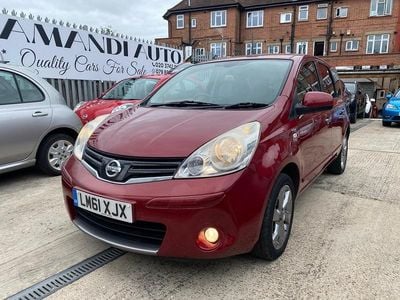 Red Used 2011 Nissan Note N-TEC MPV | £2,895 (Good price)