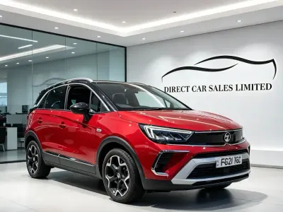 Used Vauxhall Crossland Ultimate 2021 Red SUV