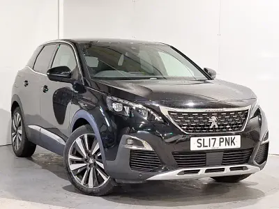 Used Peugeot 3008 GT-line 120 HP (88 kW) 2017 Black SUV