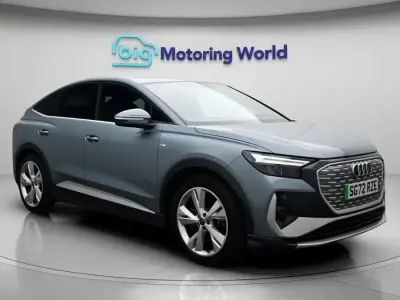 Used Audi Q4 e-tron S-Line 150 kW (204 HP) 2022 Blue SUV
