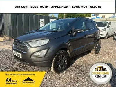Used Ford Ecosport Zetec 125 HP (91 kW) 2018 Grey SUV
