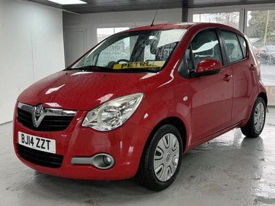 Second-hand Vauxhall Agila S 68 CP (50 kW) 2014 Roșu Monovolum