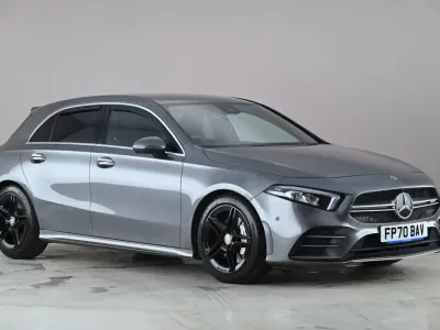 Begagnad Mercedes A35 AMG Executive 2020 Grå Halvkombi
