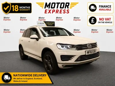Used VW Touareg R-line 2016 White SUV