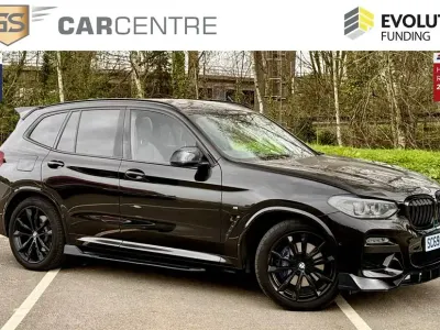 Begagnad BMW X3 M Sport 184 HK (135 kW) 2019 Svart SUV