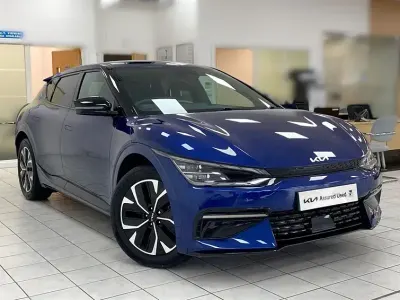 Used Kia EV6 GT-Line 236 kW (321 HP) 2022 Blue SUV