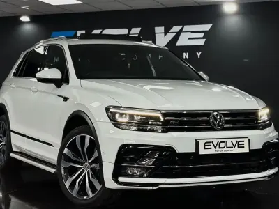 Used VW Tiguan R-line 240 HP (176 kW) 2019 White SUV